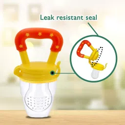 kidbea Silicone Food/Fruit Nibbler with Extra Mesh, Soft Pacifier Feeder image 3