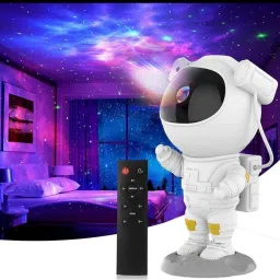 Astronaut Galaxy Projector Robot Sky Space Stars Light For Kids Night Lamp Night Lamp-image-43