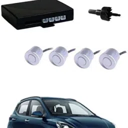 Increased Safety for passengers Car White Parking Sensor LED Display/4 Parking Sensors AlarmKit For Grandi10Nios Parking Sensor-21