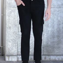Men Regular Mid Rise Dark Blue, Black Jeans-image-48