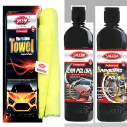 Tyre shine, Polish, Towel Combo-22