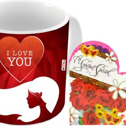 Mug, Greeting Card Gift Set-18