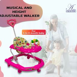 Musical Activity Walker With Parent Rod-image-2