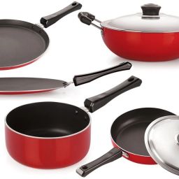 Cookware Set Tawa 27 cm diameter with Lid-image-0