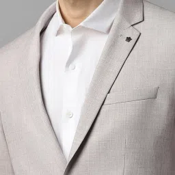 Men Single Breasted - 2 button Solid Suit-image-78