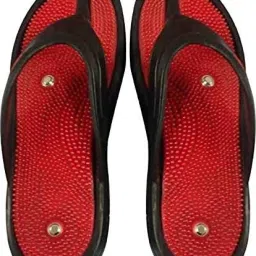 EKiN Acupressure Slipper With Magnets or Stress And Pain Relief Flip Flops Massager-image-33