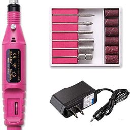 Professional Portable Electric Nail Drill,Acrylic Nail Kit, Nail Tools-image-83