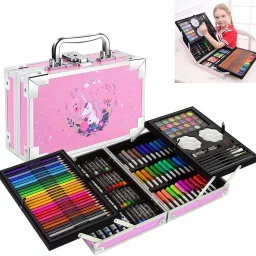 Art & Craft Supplies Drawing & Painting Set Great Birthday Gift-image-64