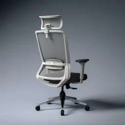 Leo | Designed for Broad Shoulders | Ergonomic Office Chair for Work| 2D Armrest Mesh Office Executive Chair-image-38