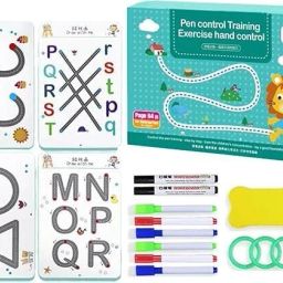 Reusable Pen Control Workbook for Kids-2