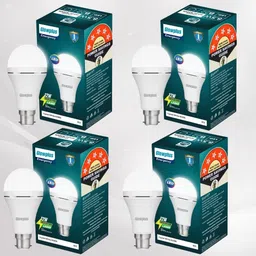 glowplus g Pk-4-12W LED Bulb for Efficient Energy Use 4 hrs Bulb Emergency Light-picture-0