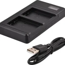 IJJA LPE-17 Camera Dual USB LED display Charger for Canon battery charger Camera Battery Charger-image-85