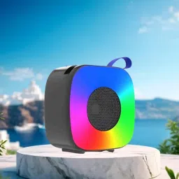 FRONY Sonic (PORTABLE DESKTOP SPEAKER) Deep Bass Sound with Dynamic LED LightB173 10 W Bluetooth Laptop/Desktop Speaker-picture-3