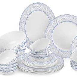 Pack of 29 Opalware Ariana Infinity Blue 29 Pcs Dinner Set-image-96