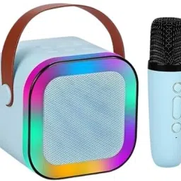 wireless mic with bluettoth speaker for kids adults birthday karaoke MICROPHONE-11