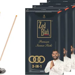 3 In 1 Premium incense Sticks - Natural fragrance sticks for Refreshing and Alluring Environment - Pack of 4 Refreshing-20