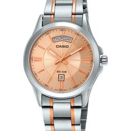 CASIO Men Rose Gold Analogue Watch A1771-49