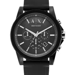 Armani Exchange Unisex Black Analogue Watch AX1326-58