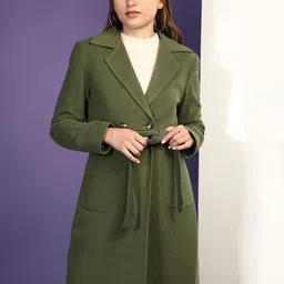 Chemistry Double-Breasted Trench Coat With Belt-image-21