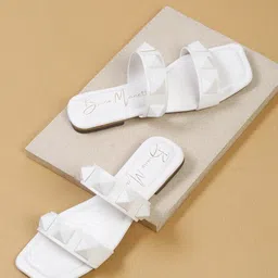 Bruno Manetti Women Open Toe Flats-image-9