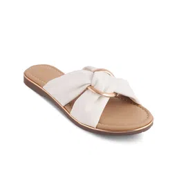 Tresmode Strappy Open Toe Flats-32