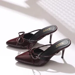 GNIST Stiletto Pumps with Bows-image-31