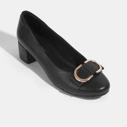 LEMON & PEPPER Work Block Pumps with Bows-50