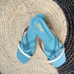 TIESTA Open Toe Block Heels-5