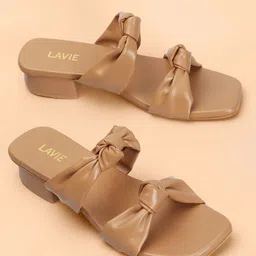 Lavie Textured Block Sandals with Bows-28