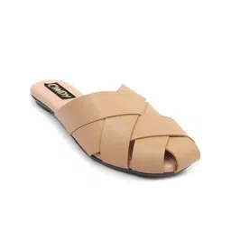 Cindy Strappy Open Toe Flats image 2