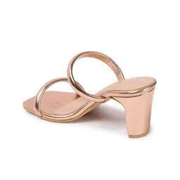 ICONICS Open Toe Block Heels image 4