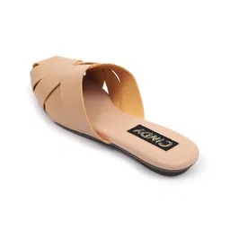 Cindy Strappy Open Toe Flats image 3