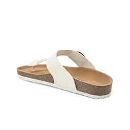 BRISKERS Open Toe T-Strap Flats image 5