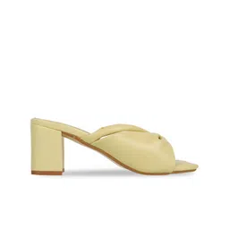SHUZ TOUCH Synthetic Block Sandals image 2