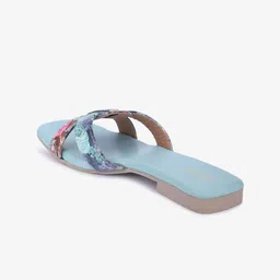 Gibelle Printed Open Toe Flats image 4