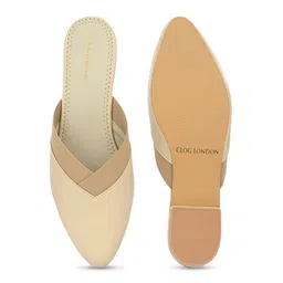 CLOG LONDON Pointed Toe Block Mules image 5