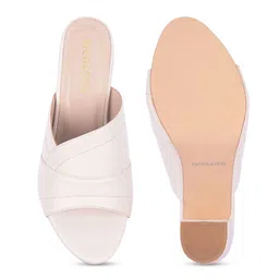 Liberty Open Toe Block Heeled Mules image 5