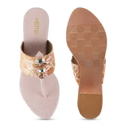Metro Embellished Block Heels image 4
