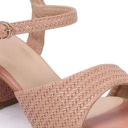 Carlton London Open Toe Block Heels image 5