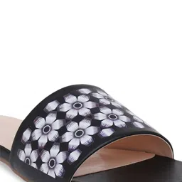 Sherrif Shoes Printed Open Toe Flats image 4