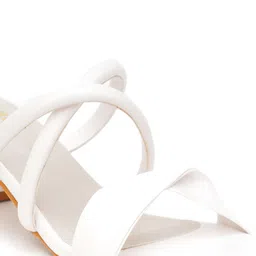 FABBHUE Open Toe Block Heels image 5