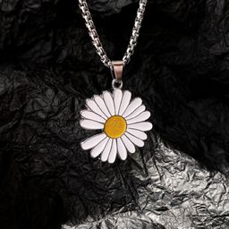 SALTY Stainless Steel Snowdrop Pendants with Chains-image-30
