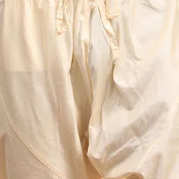 SHRESTHA BY VASTRAMAY Men Asymmetric A-Line Kurta With Churidar & Mirror Work Dupatta image 3