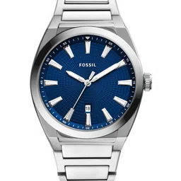 Fossil Everett Men Navy Blue Analogue Watch FS5822-16