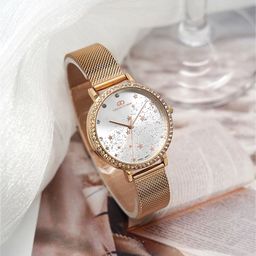GIO COLLECTION Women Dial & Bracelet Style Straps Analogue Watch G3061-33-48