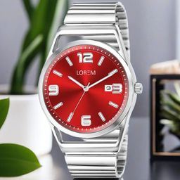 LOREM Men Textured Dial & Stainless Steel Straps Analogue Watch LR156-5