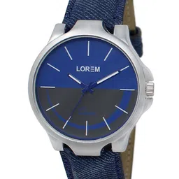 LOREM Men Embellished Dial & Straps Analogue Watch LR24-A image 2