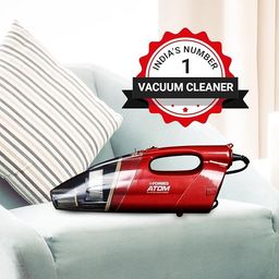 Eureka Forbes Atom 12,000 Pa Powerful Suction Power, 2-in-1, Handheld & Stick Functions, Blower Function, Can be Used as Inflator for Toys; for Home Use, with Washable Filter image 5