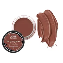 LOVE EARTH Multipot Creamy Matte Lip-Cheek-Eyelid Tint 8 g - Watch Me Slay-18