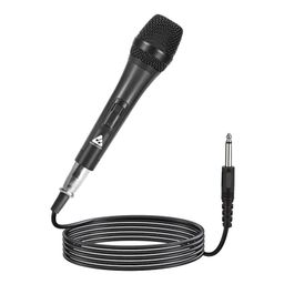 Audio Array AM-C27 XLR to TRS Cardioid Dynamic Handheld Microphone Sound for Live Events | Premium Built with 4.5M Cable | Singing, Public Meetings, Studio Recording, Live Sound, Party image 1